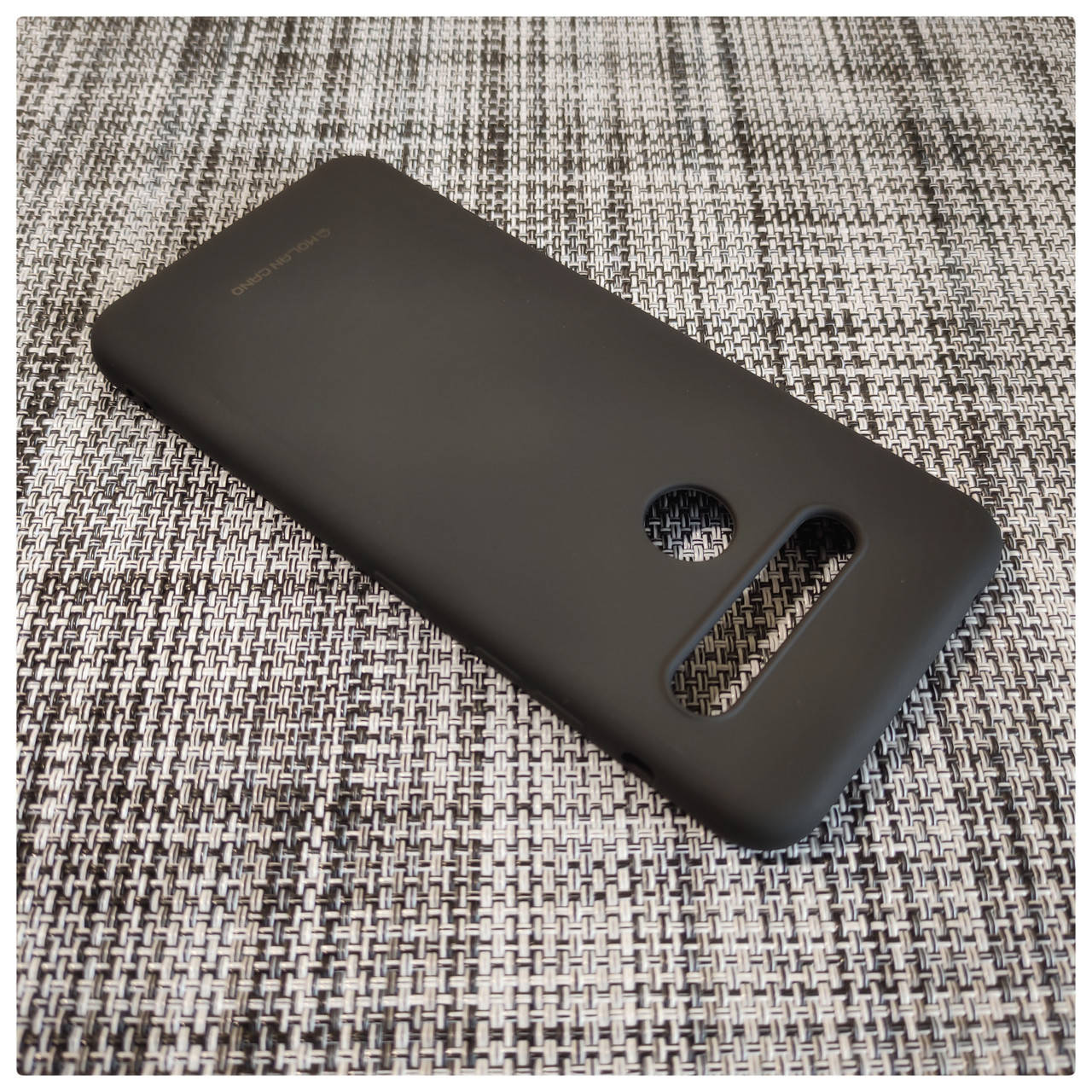 

Силиконовый чехол софт тач MOLAN CANO для Lg G8 / g8, Черный