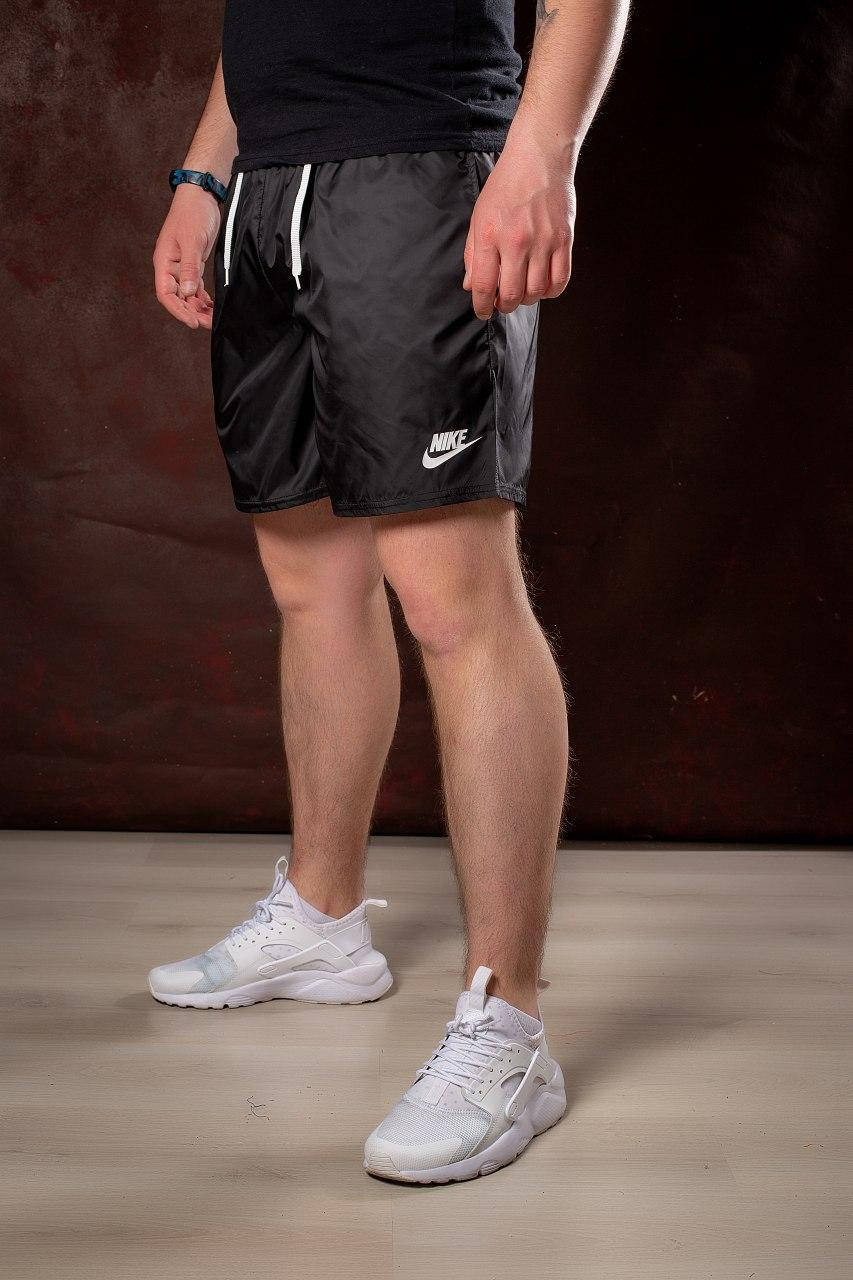 

Мужские шорты nike / шорти чоловічі (плащевка), Черный