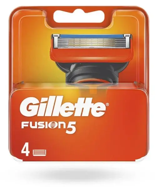 

Змінні картриджі для гоління Gillette Fusion 5, чоловічі, 4шт
