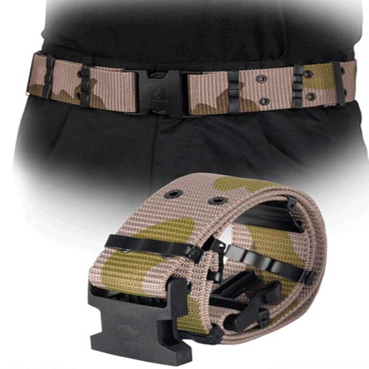 

Ремень камуфляжный, ремень военный мягкий, мужской ремень бежевый