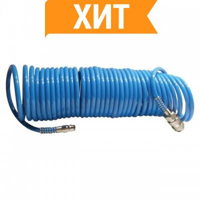 

Шланг спиральный полиуретановый 5,5 x 8 мм, 5 м INTERTOOL PT-1706