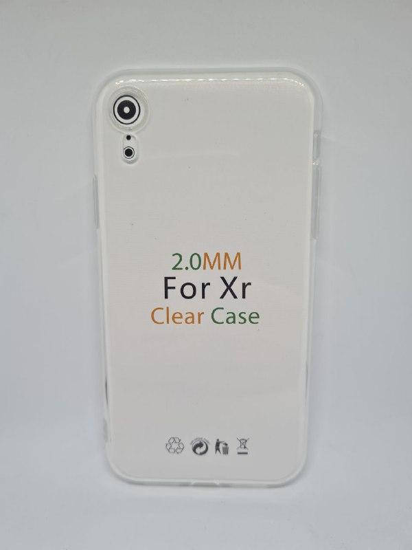 

Прозрачный силиконовый чехол 2 мм. для Apple iPhone XR