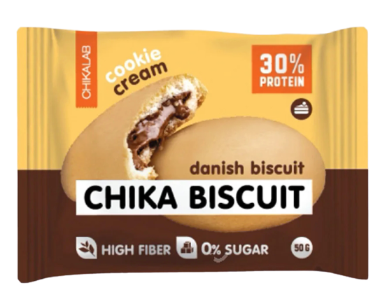 

Протеиновое бисквитное печенье Chikalab CHIKA BISCUIT Датский Бисквит (50 грамм)
