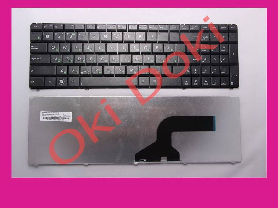 

Клавиатура ASUS K73E Оригинал, Черный