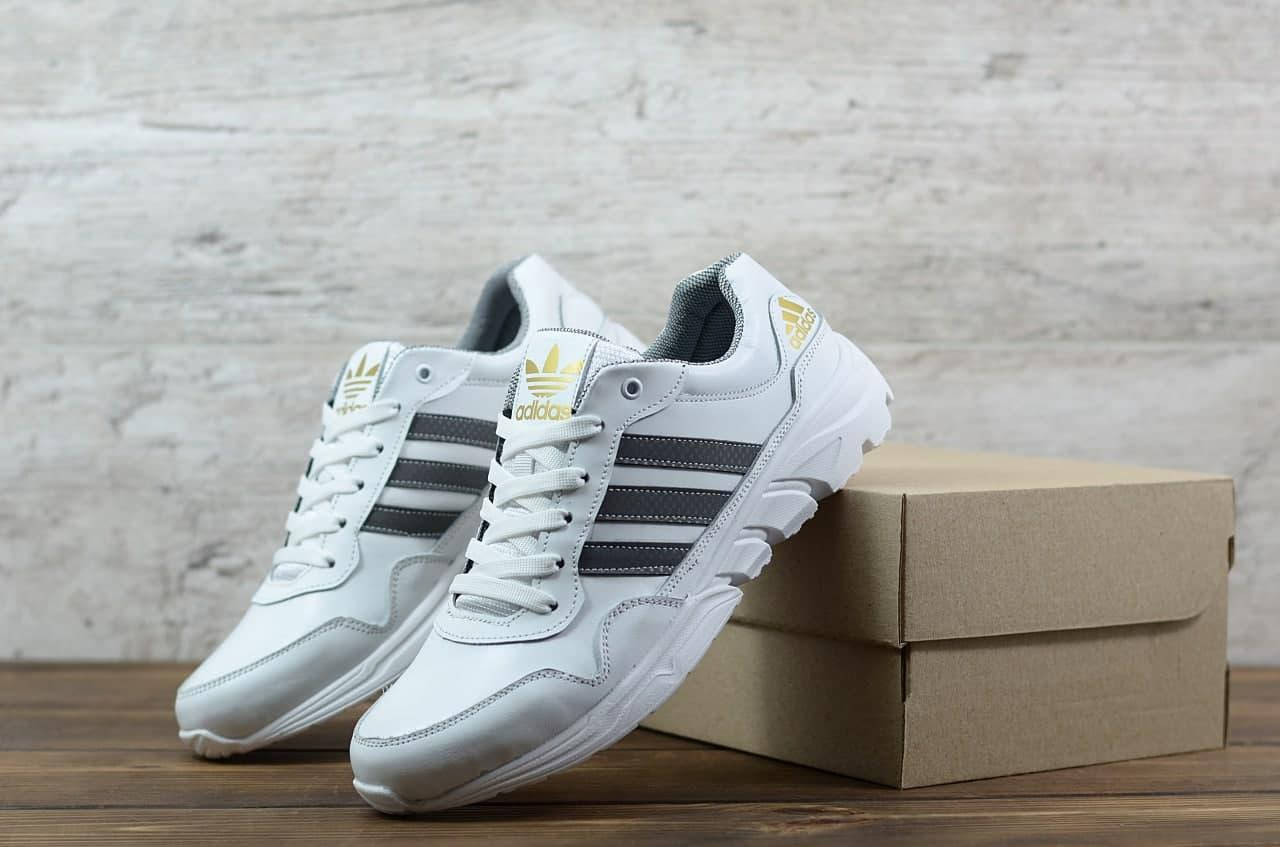 

Кроссовки Адидас мужские кожаные, Adidas натуральная кожа, Польша 42, Белый
