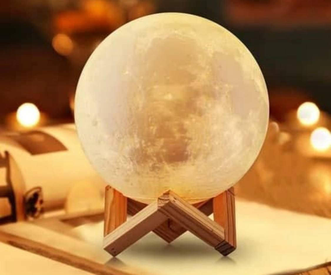 

Ночник 3D Луна - Magic 3D, Белый