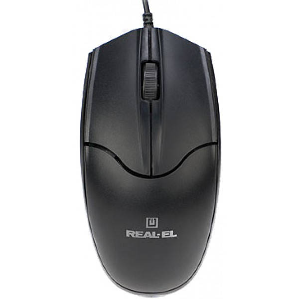 

Миша Real El RM-410 Silent USB Black Б/В, Черный