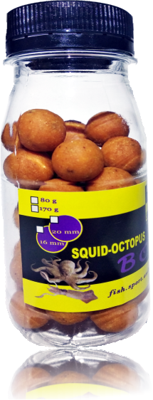 

Бойлы пылящие (Squid-octopus), Оранжевый