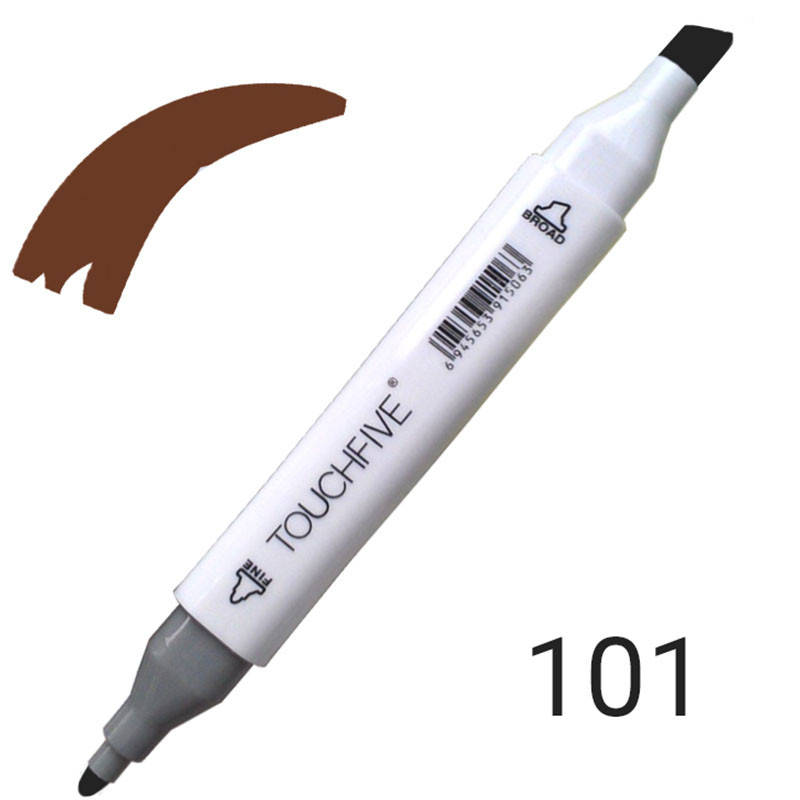 

Маркер двосторонній TouchFive №101 Yellow Ochre (Жовта охра) (TF2209-101), Желтый