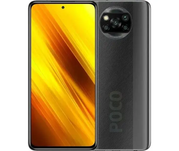 

Смартфон Poco X3 6/64GB Shadow Gray (M2007J20CG) "B" (Полоса на экране), Серый