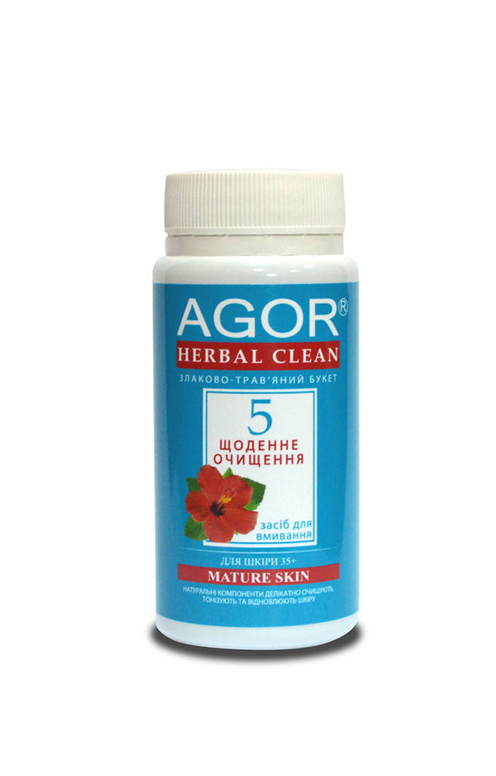

Ежедневное очищение №5 для кожи 35+, Agor, 65 г