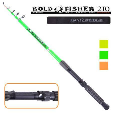

Спиннинг телескоп Bold fisher 60-120 г. 2.1m