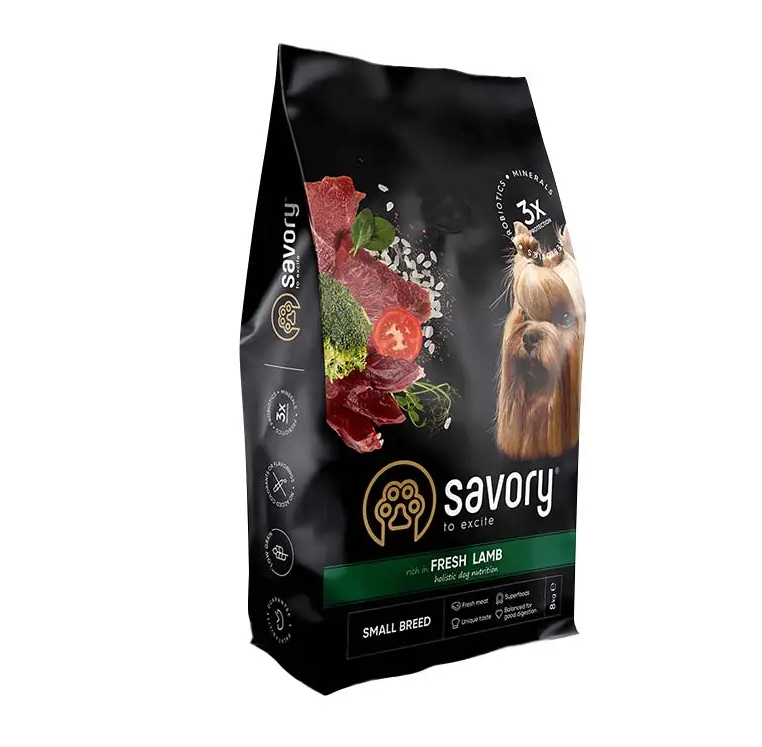 

Savory корм холистик для собак мелких пород 8кг (ягненок)