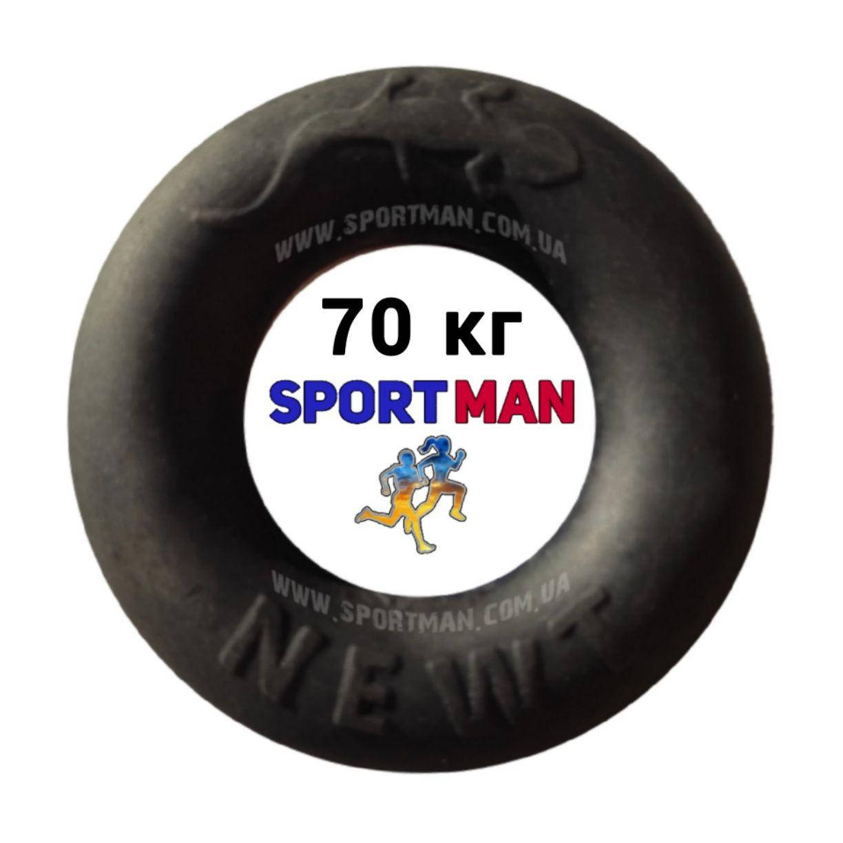 

Эспандер кистевой резиновое кольцо Newt Power Grip 70 кг