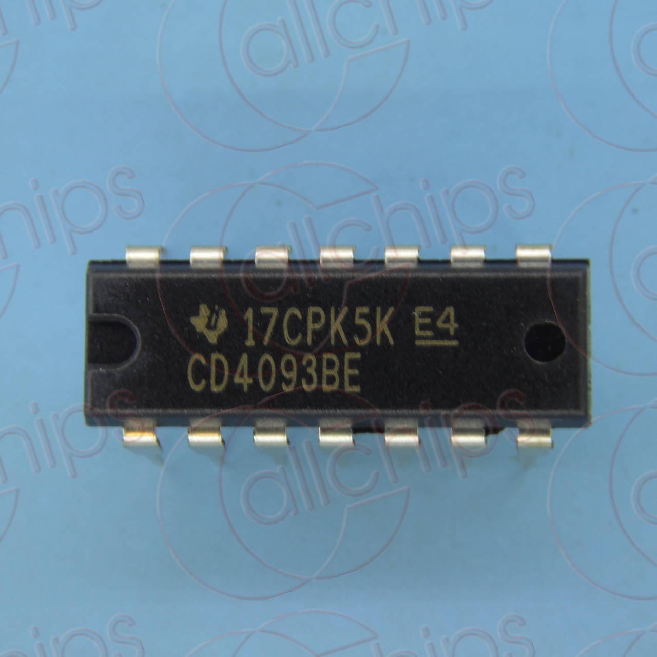 

Логика 2И-НЕ 4-канала TI CD4093BE DIP16