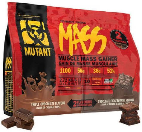 

Гейнер Mutant Mass Dual Chamber 2720 г (два вкуса в одной упаковке)