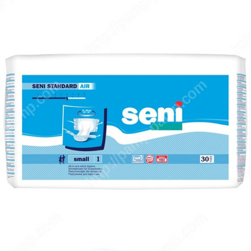 

Подгузники для взрослых SENI STANDARD AIR small 30 шт
