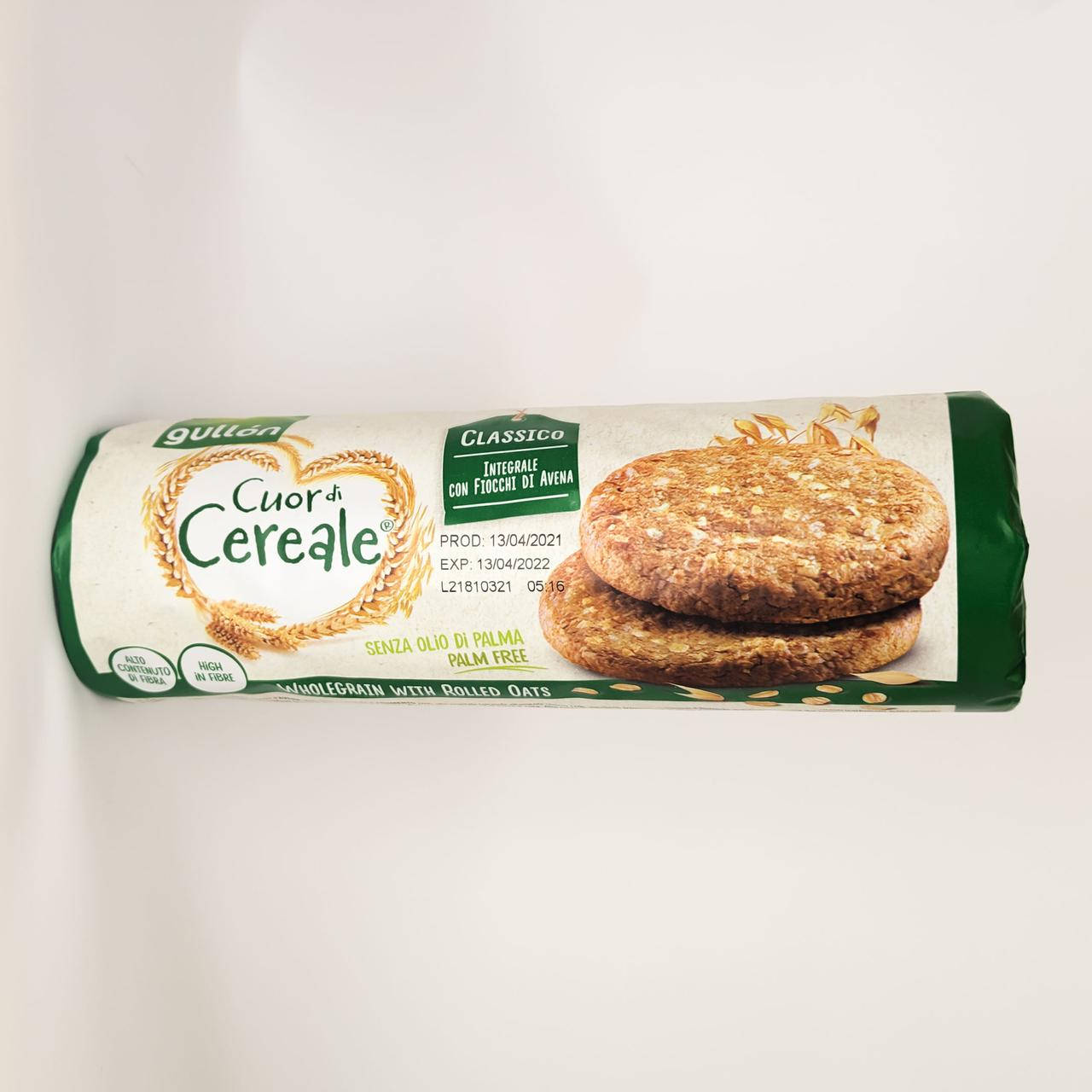 

Печенье Gullon Cuor di Cereale 280 gramm