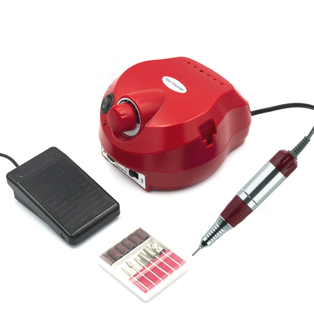 

Фрезер для маникюра Drill Pro ZS 601/DM 202 65 Вт 35 000 об, Серебро Красный