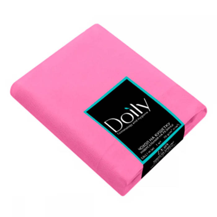 

Чехол на кушетку Doily из спанбонда 0,8х2,1м розовый (1 шт)
