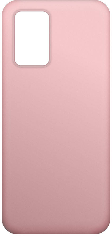 

Матовый чехол OneShot Realme 8 (силиконовая накладка) Розовый