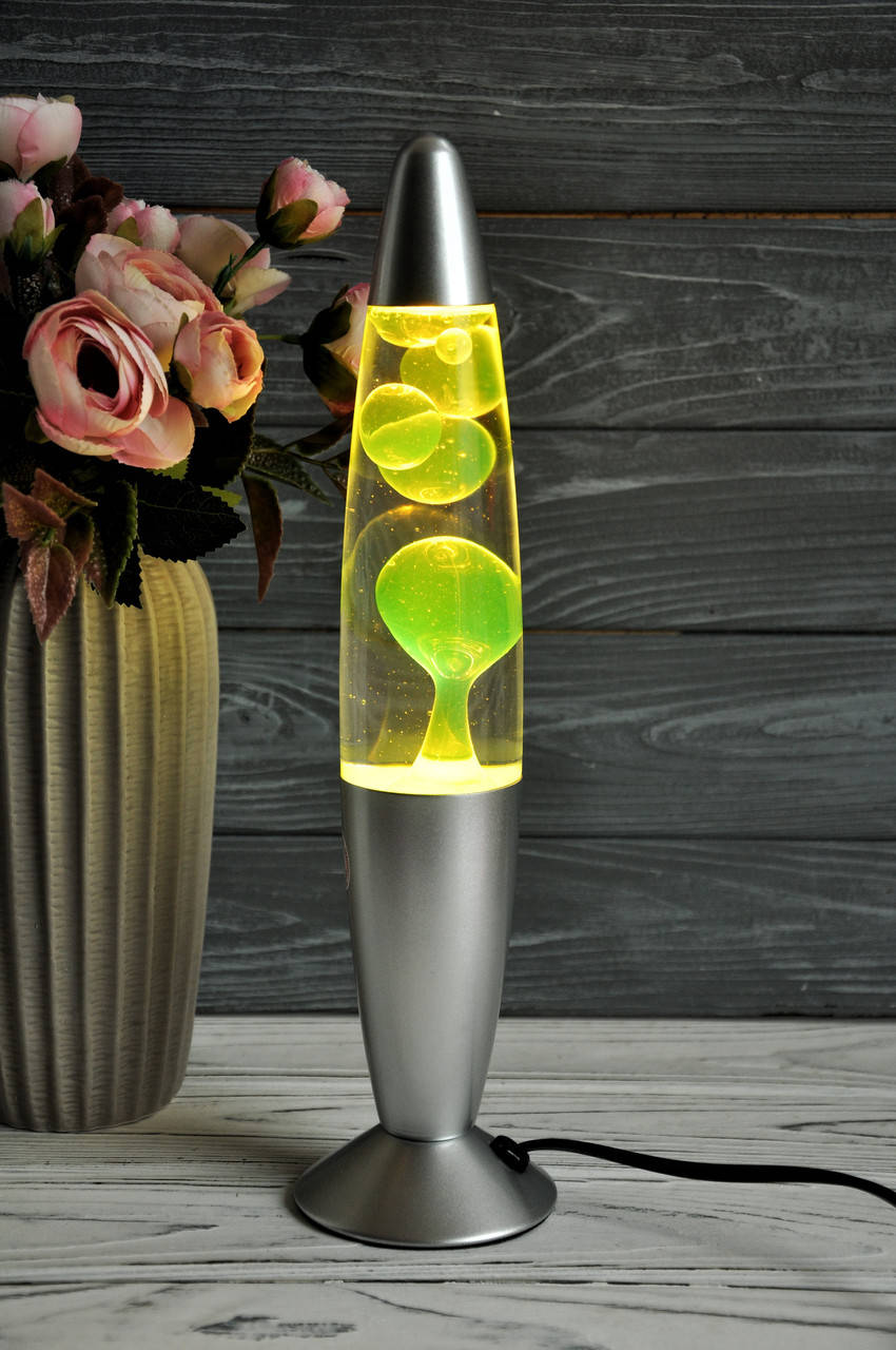 

Лава лампа з підсвічуванням від мережі, 34см