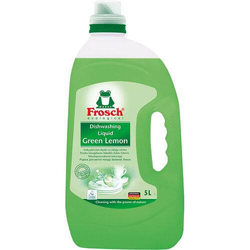 

Эко средство для мытья посуды Зеленый лимон, Frosch Фрош 5л