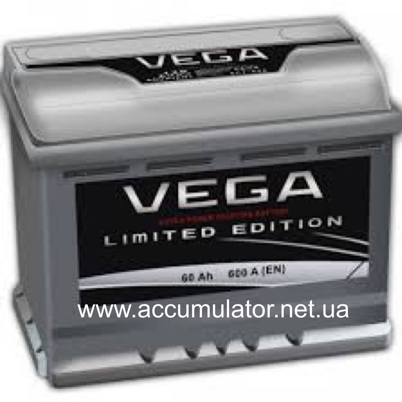 

Авто аккумулятор VEGA (Вега) 60Ah R+ 620A (EN)