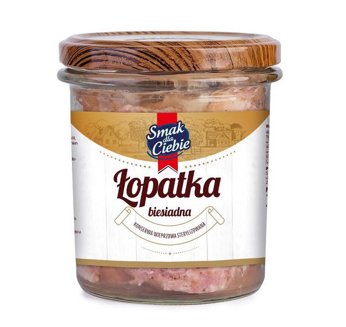 

Тушенка Свиная Лопатка Праздничная Lopatka Biesiadne Smak Dla Siebie 300 г Польша