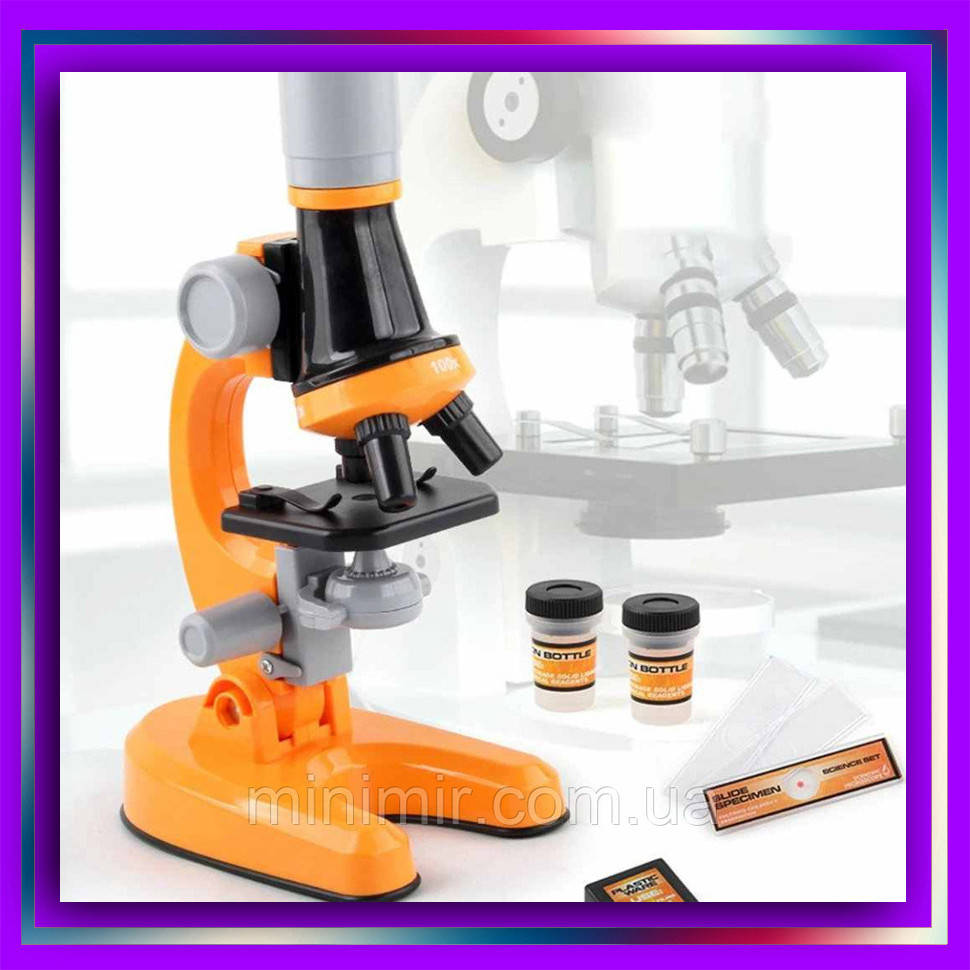 

Детский микроскоп Scientific 100x / 400x / 1200x