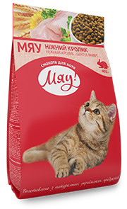 

Мяу! Сухой корм для кошек с кроликом на вес/1кг