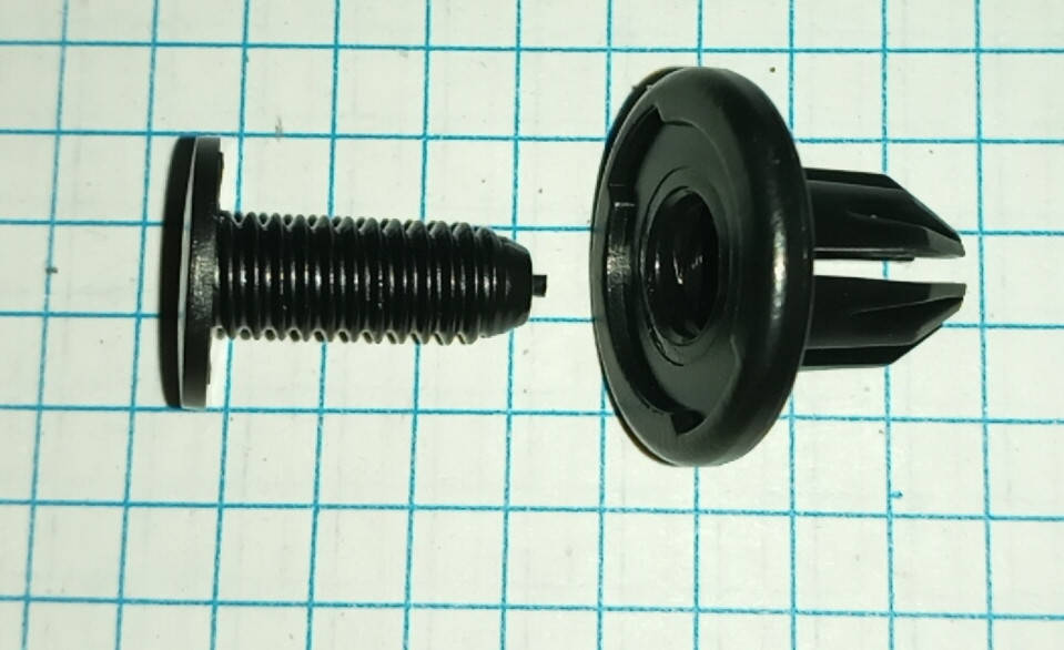 

Клипса крепления держатель обшивки андапка Держатель распорный универсальный №101