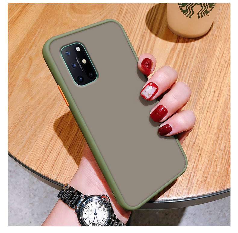 

Матовый противоударный чехол для OnePlus 8T хаки