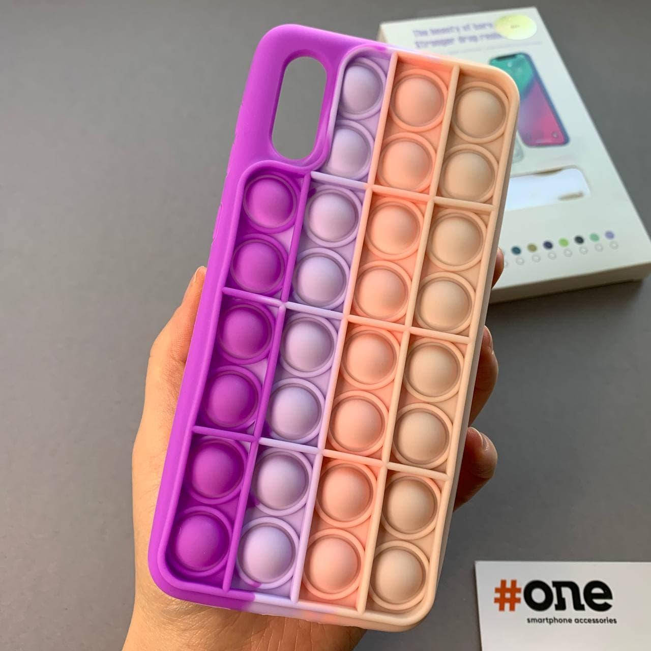 

Чехол для Samsung Galaxy A02 Pop it антистресс силиконовый чехол поп ит на самсунг а02 сиреневый пудровый OBX