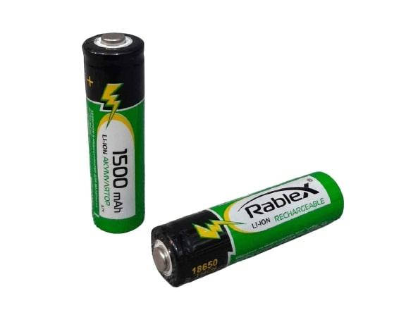 

Литий-ионный аккумулятор 18650 Rablex 1500 mAh 3.7 V (Li-ion) Original