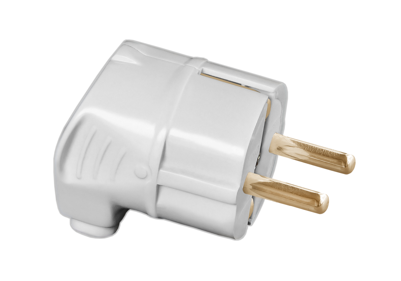 

Вилка штепсельная с заземляющим контактом " ТМ"MARSHEL"