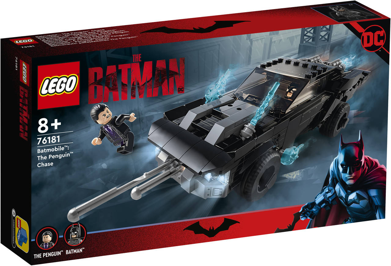 

LEGO ЛЕГО DC Super Heroes Бэтмобиль: погоня за Пингвином 76181, Синий