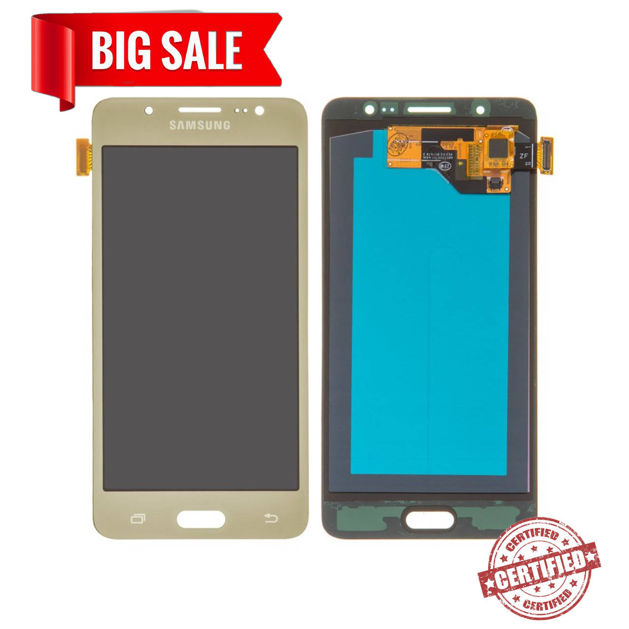 

Модуль (дисплей + сенсор) для Samsung J510H Galaxy J5 (2016) OLED золотой