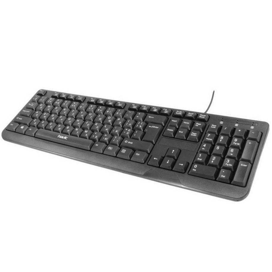 

Клавиатура проводная компьютерная HAVIT HV-KB378 |ENG/RU/UA| Черный