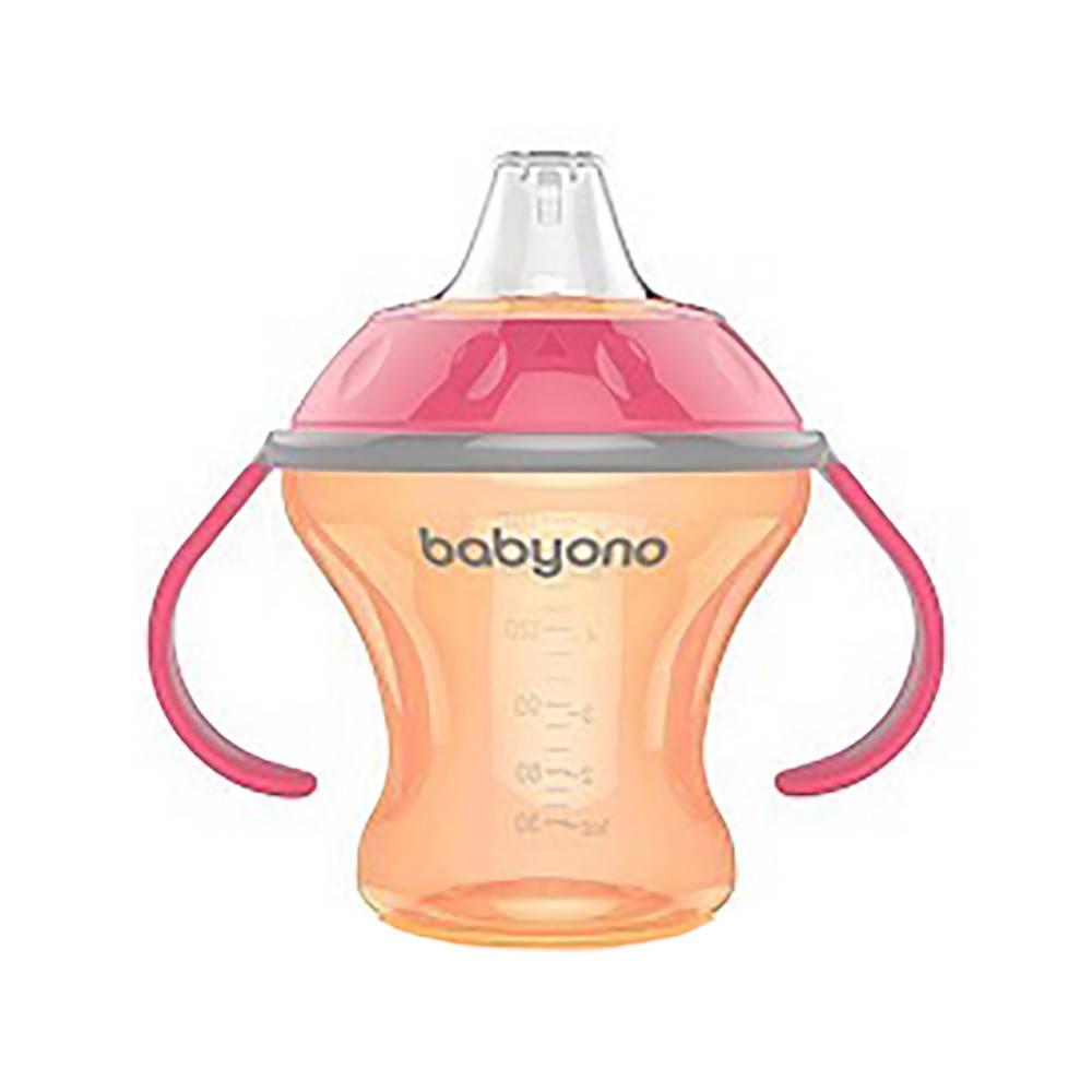 

Поилка-непроливайка с мягким носиком 180 мл (3+) BabyOno (5901435406069)