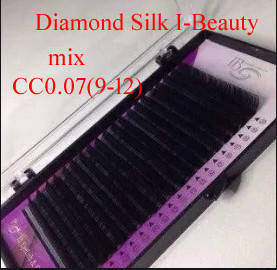 

Ресницы i-Beauty Diamond Silk "MIX" CC0.07 9-12мм