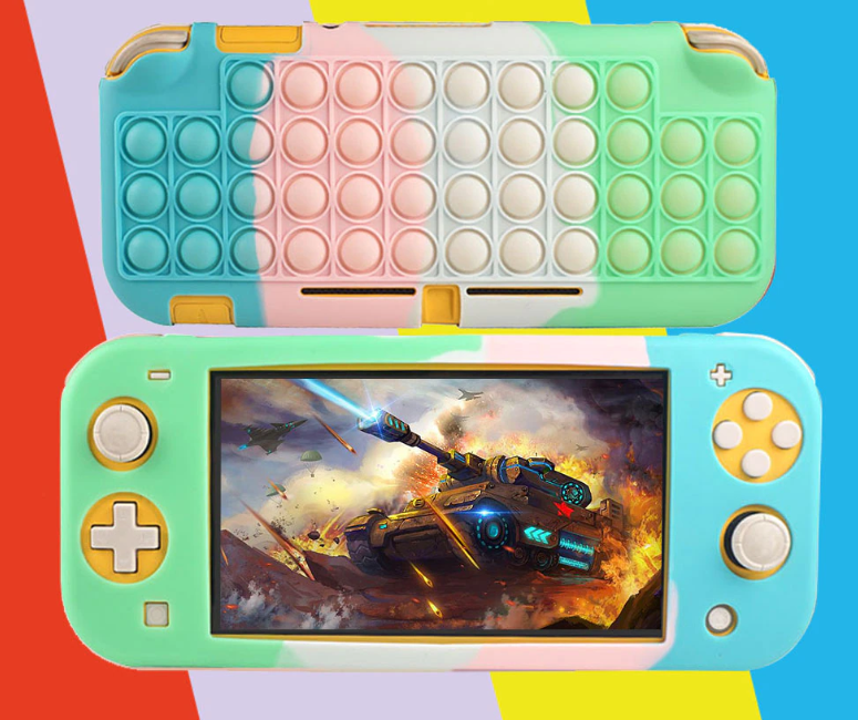 

Чехол бампер Neo Pop It для Nintendo Switch Lite Green/Blue
