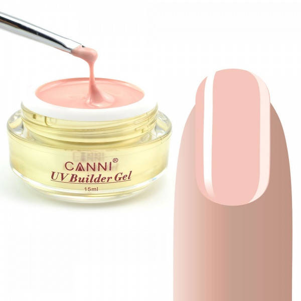 

Конструирующий гель Canni 306 Natural Pink 15 мл, Розовый