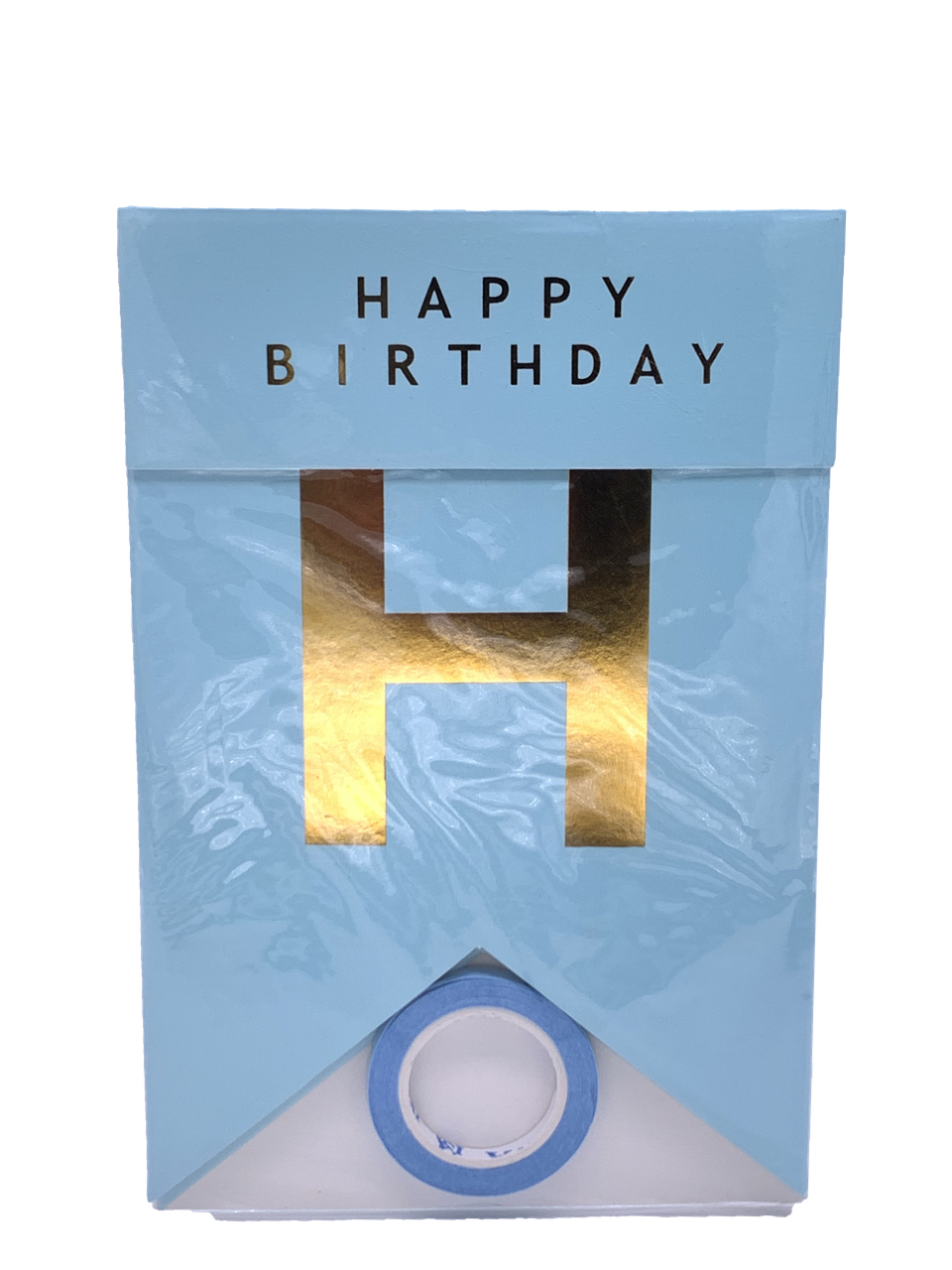 

Гирлянда "Happy Birthday" Голубая