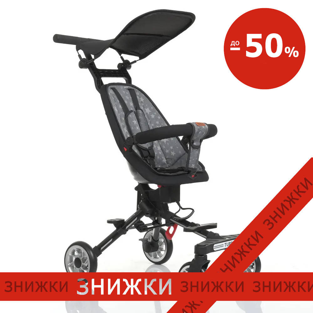 

Прогулочная коляска TURBO TRIKE M 5573PU-1S Черный | Коляска для путешествий