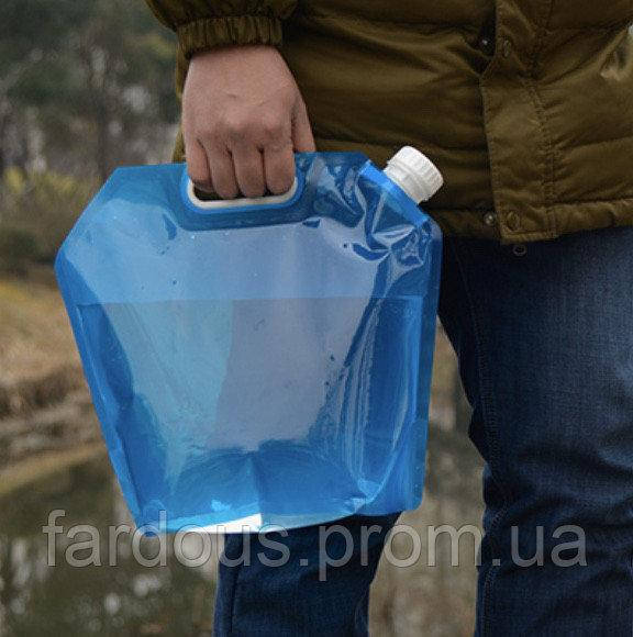 

Складная, походная канистра - пакет для воды 3л