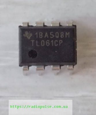 

Микросхема TL061CP , DIP8