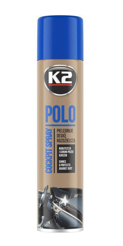 

Полироль для торпедо K2 Perfect Polo Cockpit Spray Fresh 300мл (K403FR)