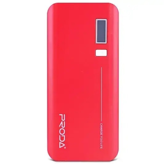 

УМБ портативное зарядное Power Bank Remax V10i Series PPL-6 20000 mAh, красное