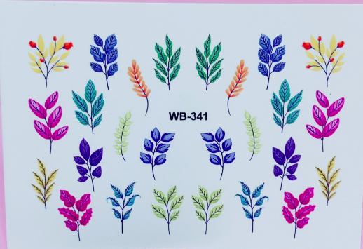 

СЛАЙДЕР-ДИЗАЙН ДЛЯ НОГТЕЙ SUPER PRINT WB-341, Белый